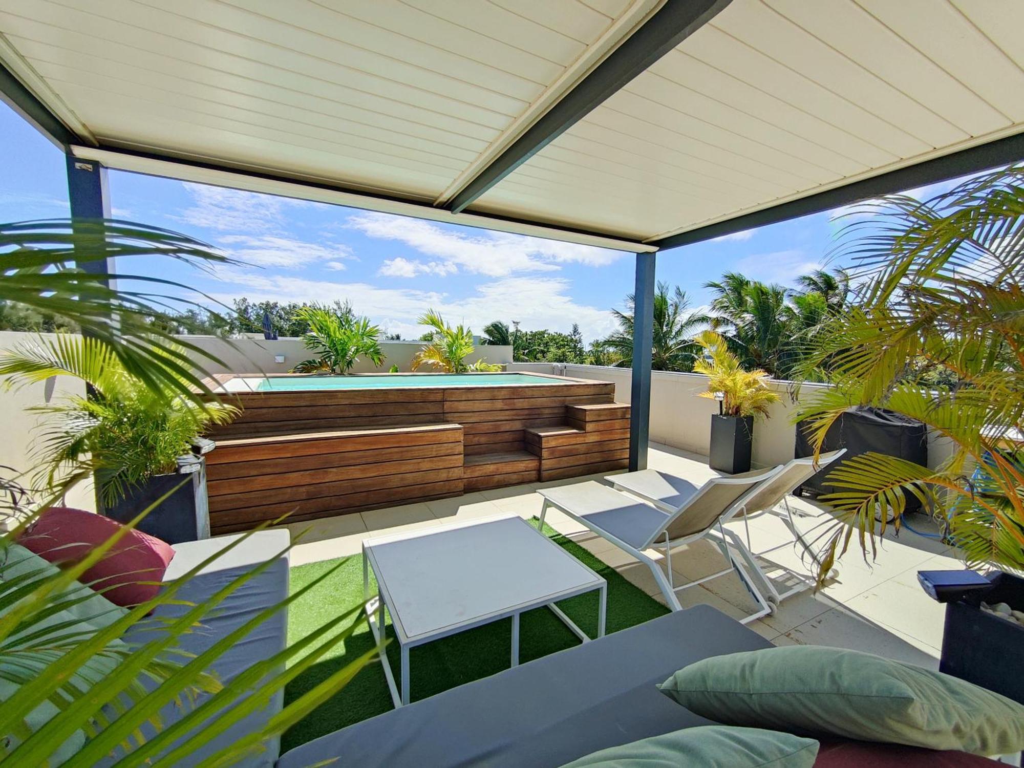 Villa Eden-2 Bedrooms With Private Rooftop Terrace & Pool, Access To Private Beachclub, Ki Residences, Pereybere - Managed By Ksn グランベ エクステリア 写真